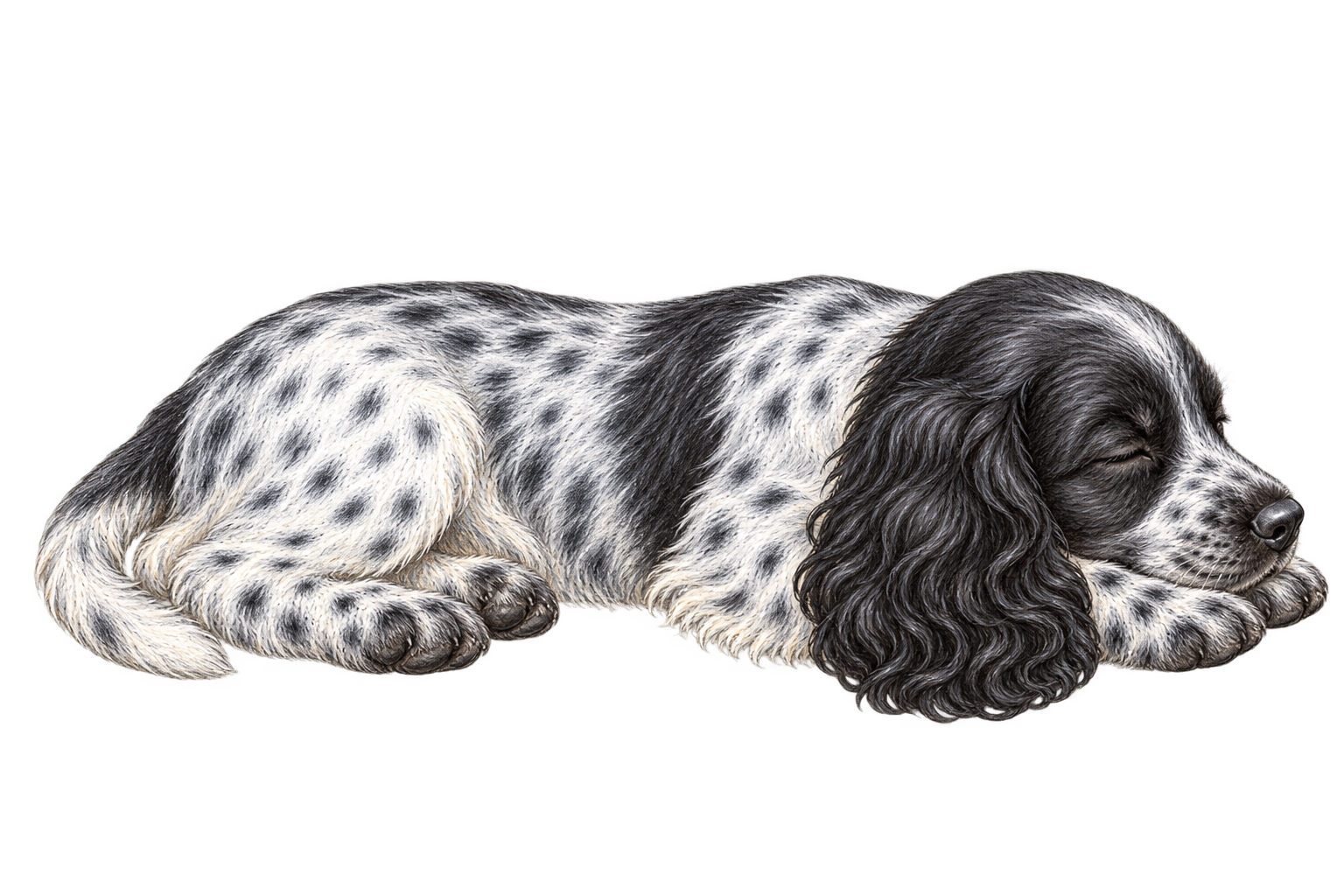 Gösta lying down